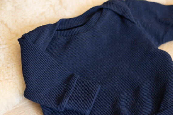 Rib Jersey Pullover Kindermode handmade GROW & FLY