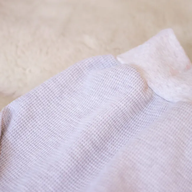 Handmade Kindermode Waffelstrickjersey GROW & FLY