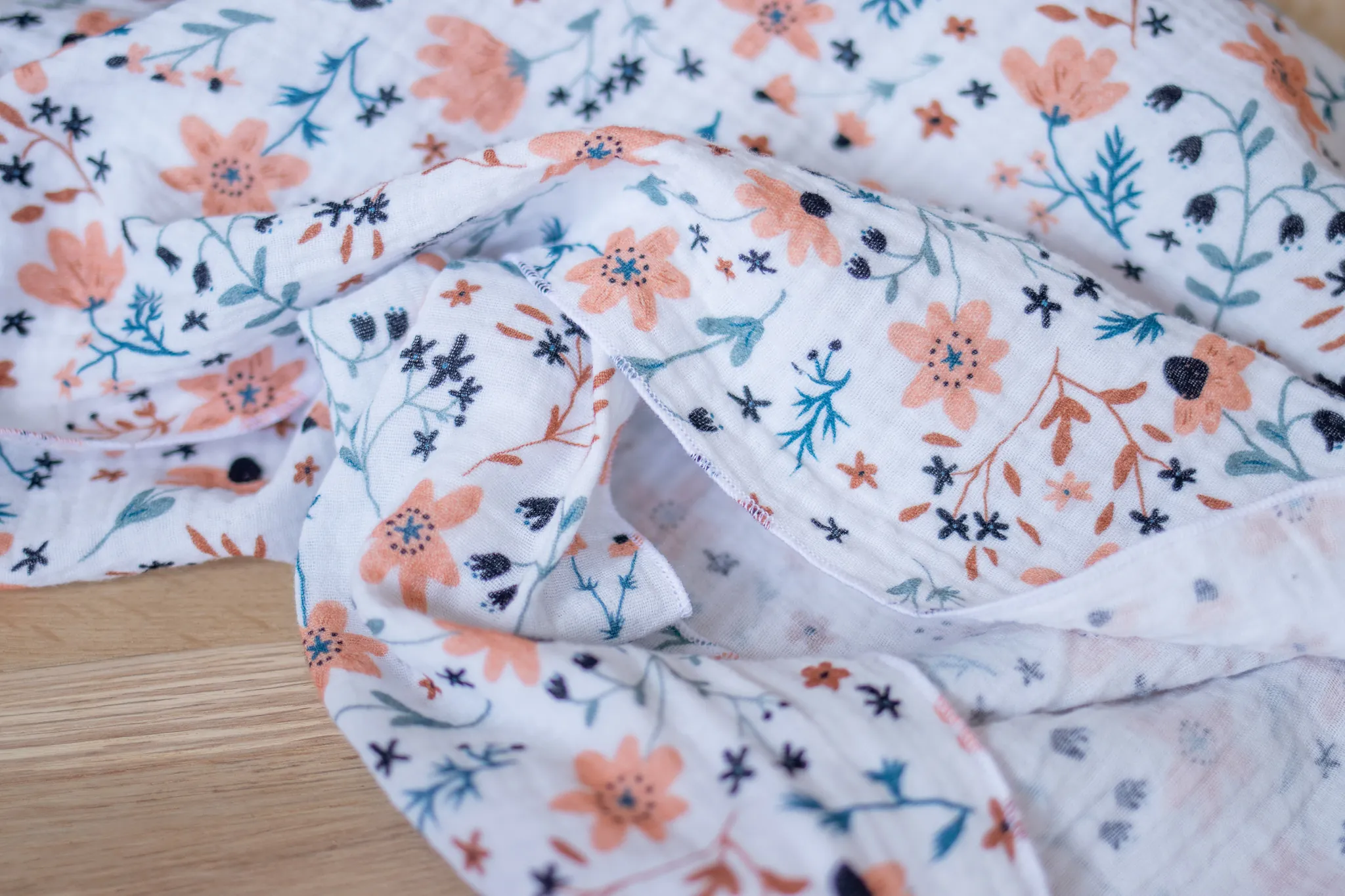 Halstuch Musselin handgenähte Kinderkleidung GROW & FLY